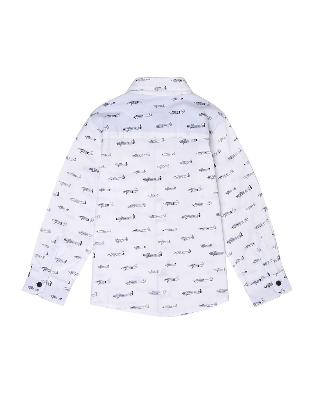 Pepe Jeans Boys Printed White Shirt